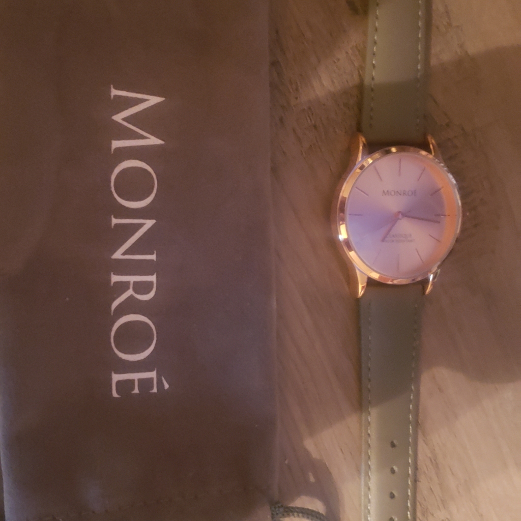 Monroe Rose Gold Watch